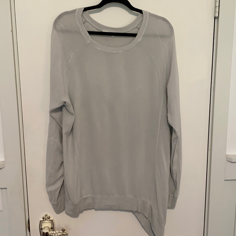 Hard Tail Forever Asymmetric Hem Pullover